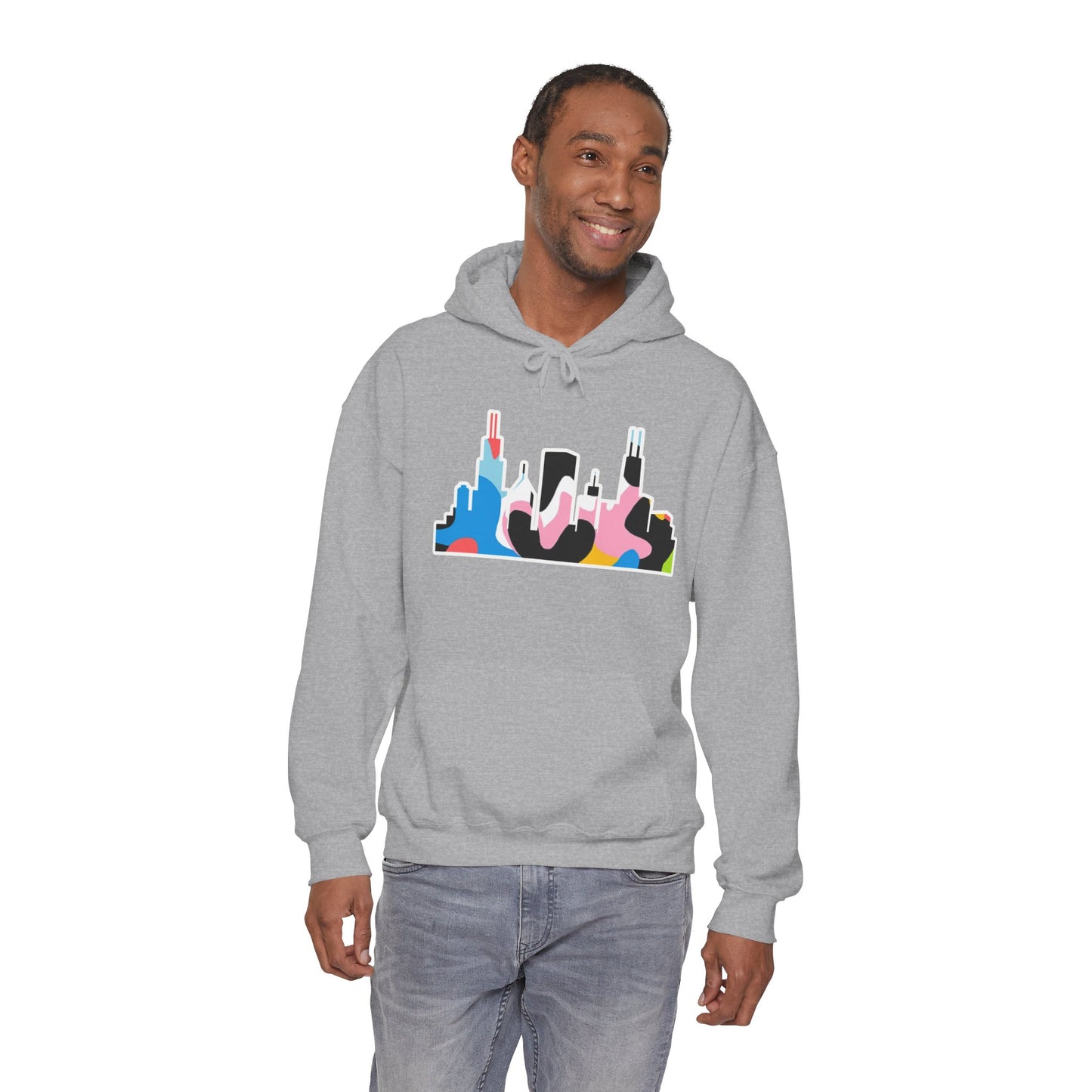 CHI KIDS ACRYLIC SKYLINE HOODIE