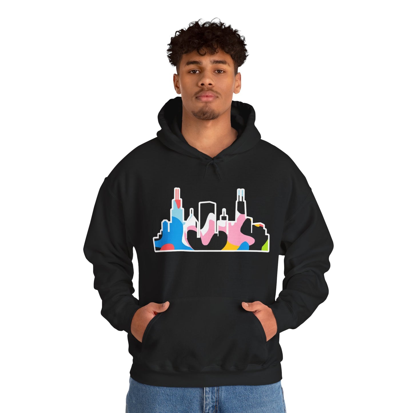 CHI KIDS ACRYLIC SKYLINE HOODIE