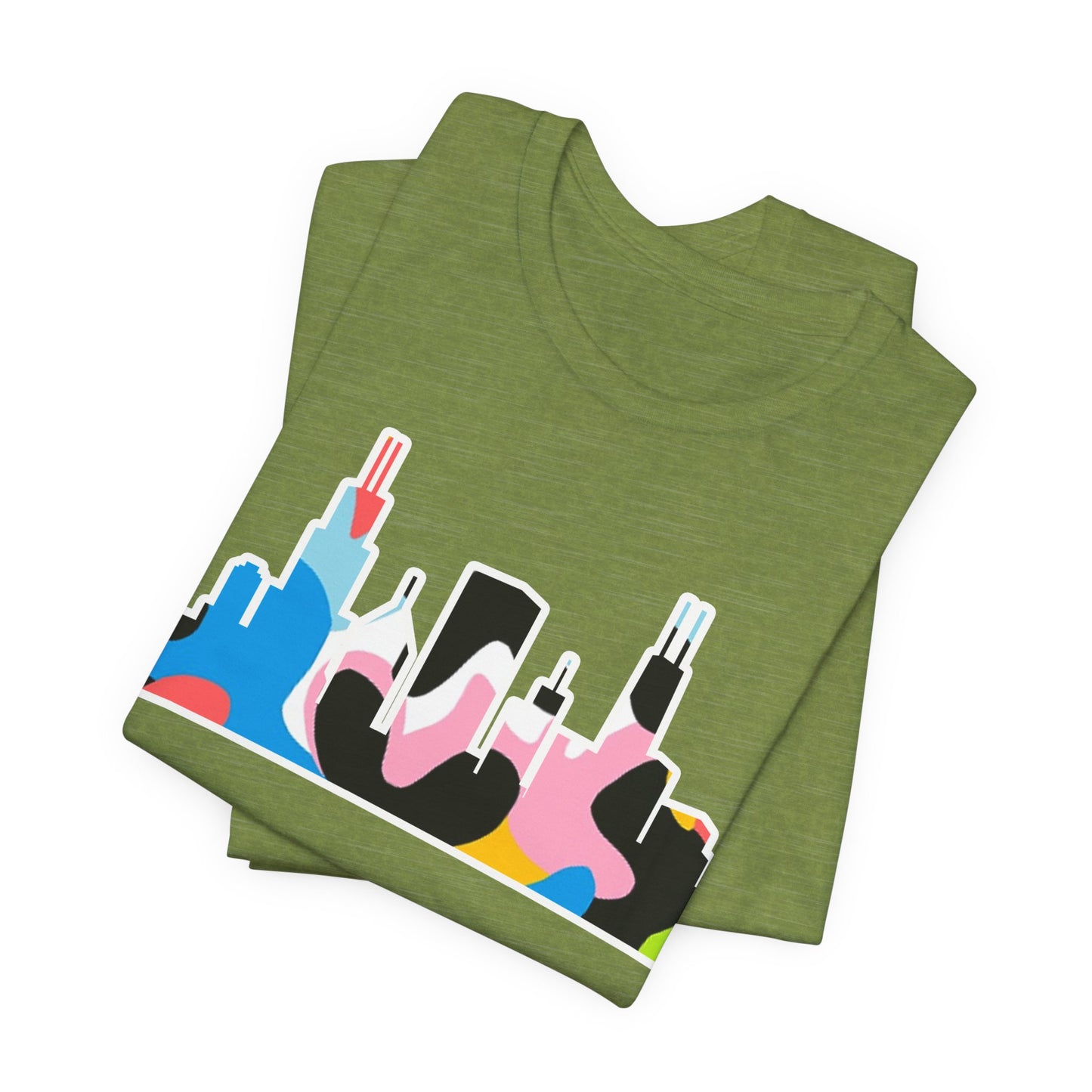 CHI KIDS ACRYLIC SKYLINE TEE