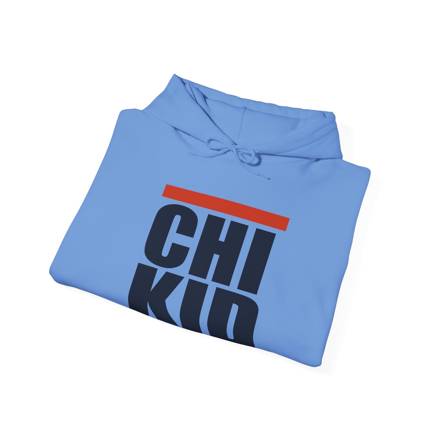 Chi Kid Hoodie — Retro Block Letter Chicago Pride Pullover