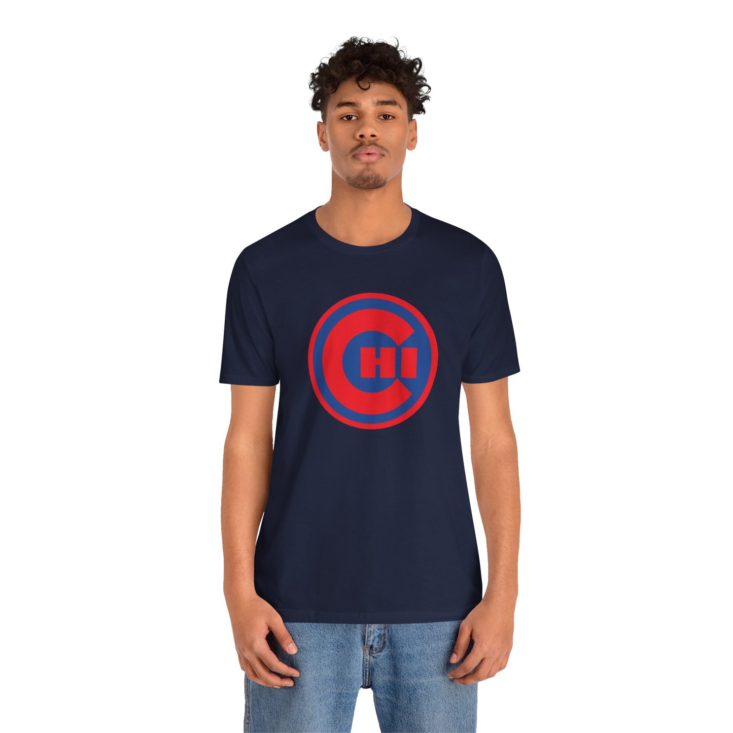 CHICAGO KIDS EMBLEM TEE - BLUE/RED