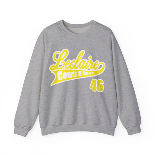 LECLAIRE COURTS FINEST CLASSIC SCRIPT SWEATSHIRT