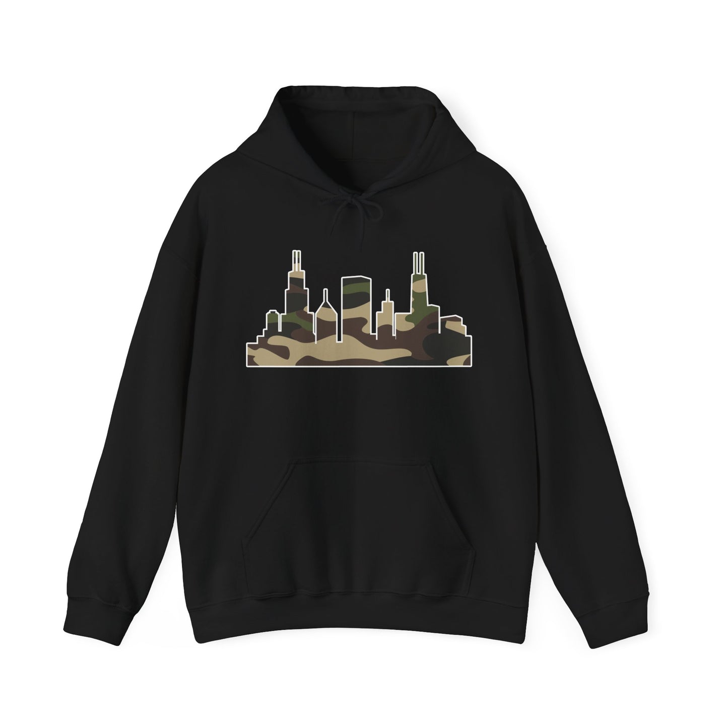 CHI KIDS CAMO SKYLINE TEE