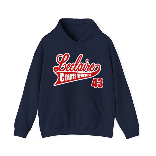 LECLAIRE COURTS FINEST CLASSIC SCRIPT HOODIE