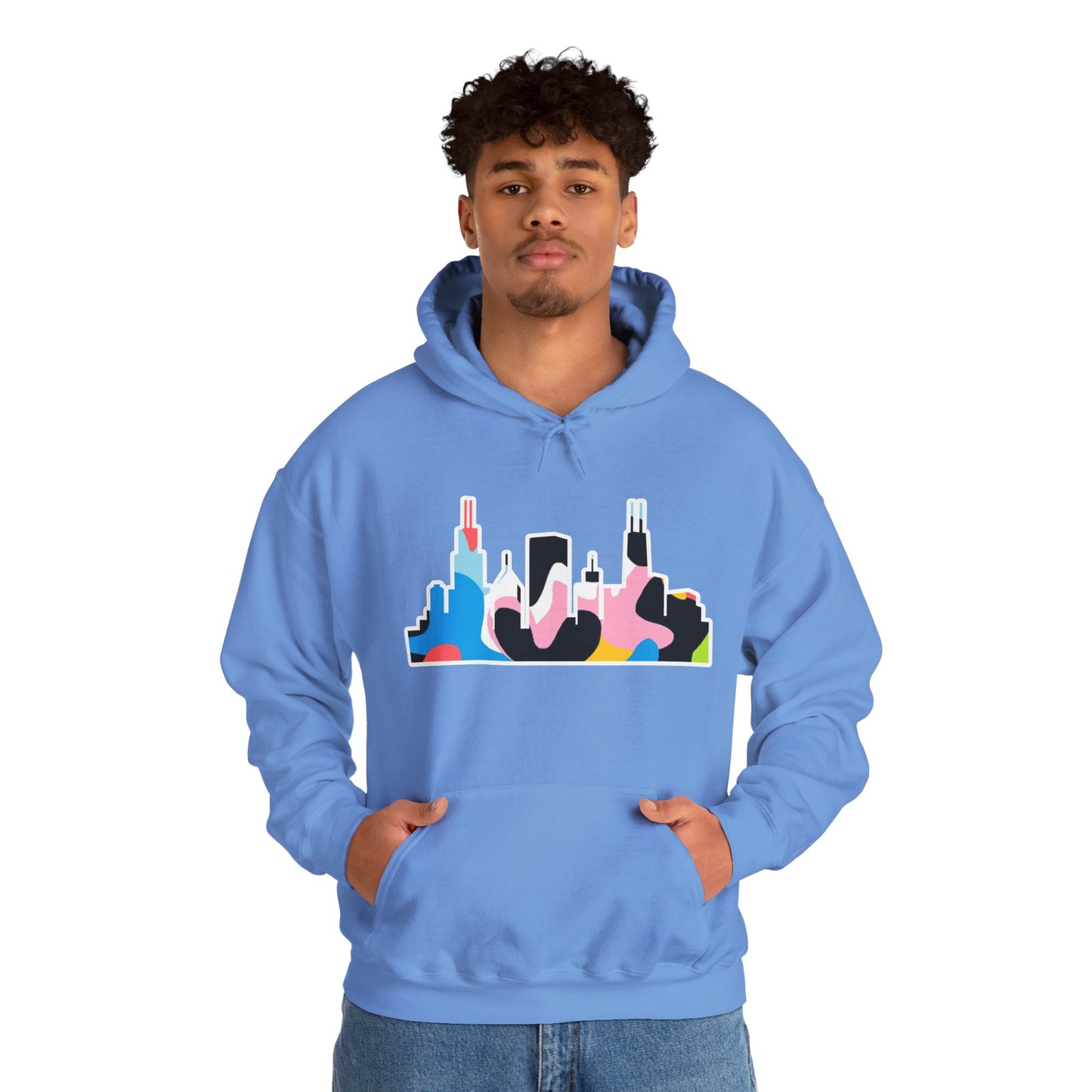 CHI KIDS ACRYLIC SKYLINE HOODIE