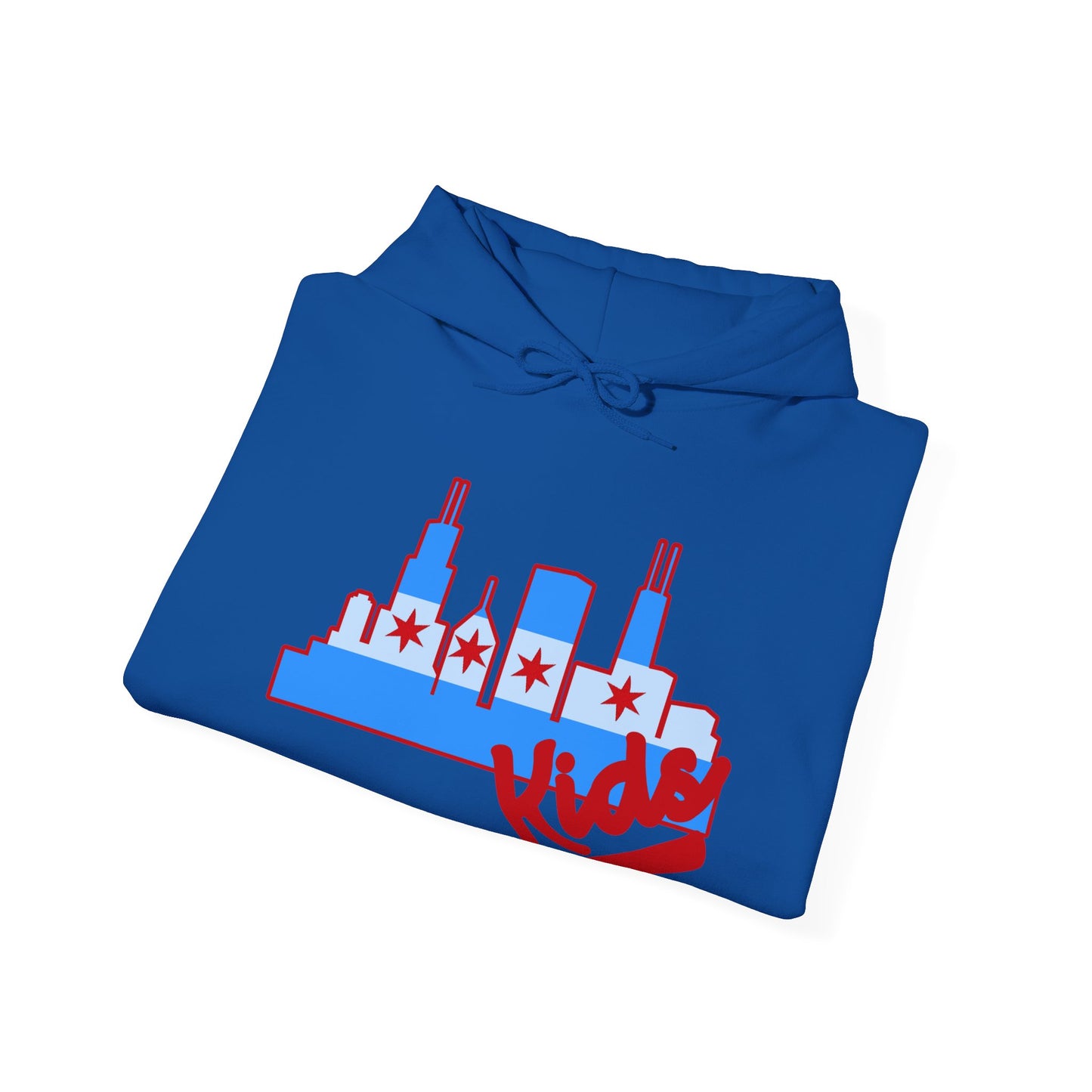 Chicago Kids Hoodie — Retro Skyline Graphic “Chicago Kids” Streetwear