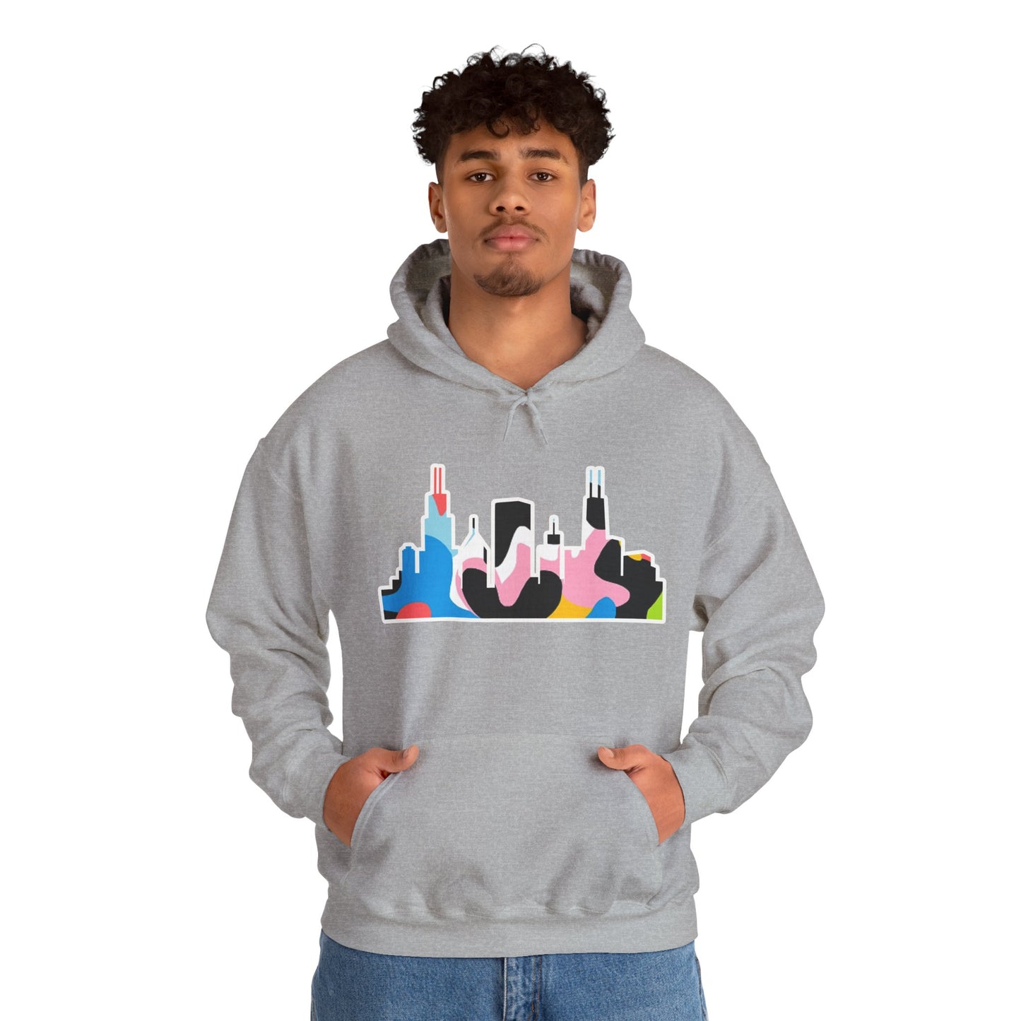 CHI KIDS ACRYLIC SKYLINE HOODIE