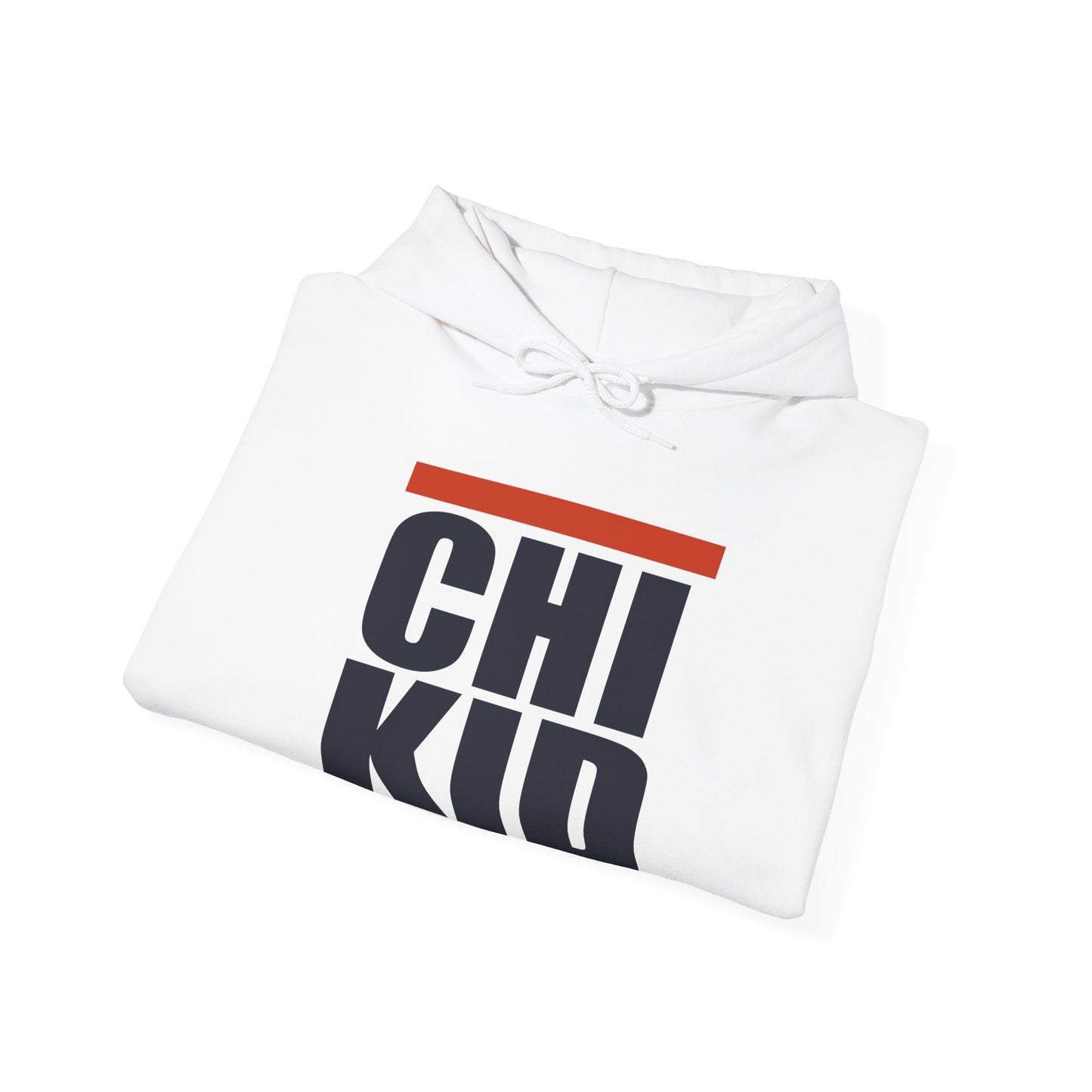 Chi Kid Hoodie — Retro Block Letter Chicago Pride Pullover