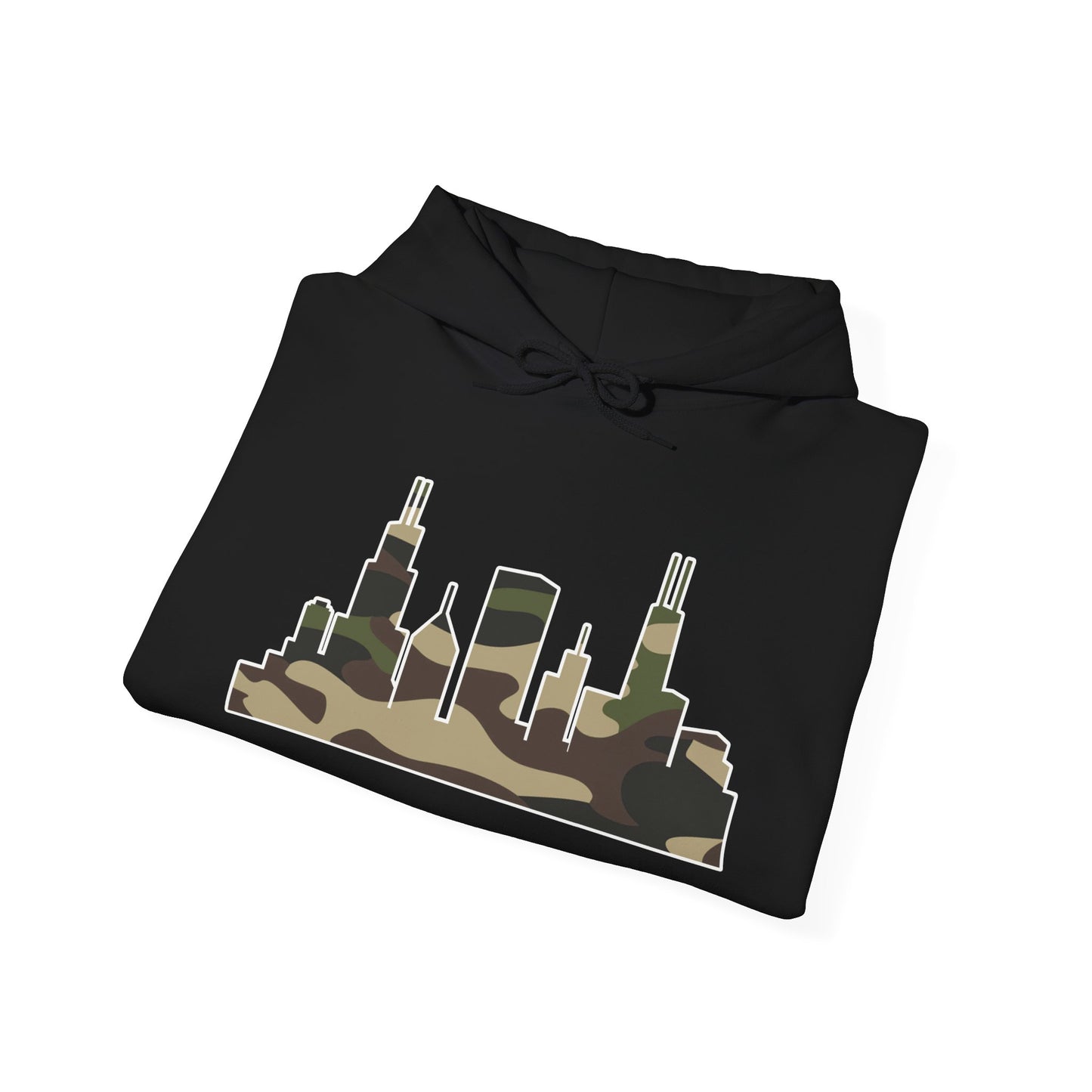 CHI KIDS CAMO SKYLINE TEE