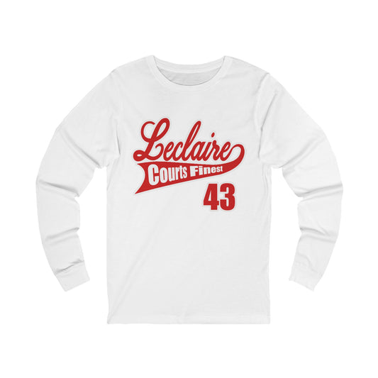LECLAIRE COURTS FINEST CLASSIC SCRIPT LONG SLEEVE