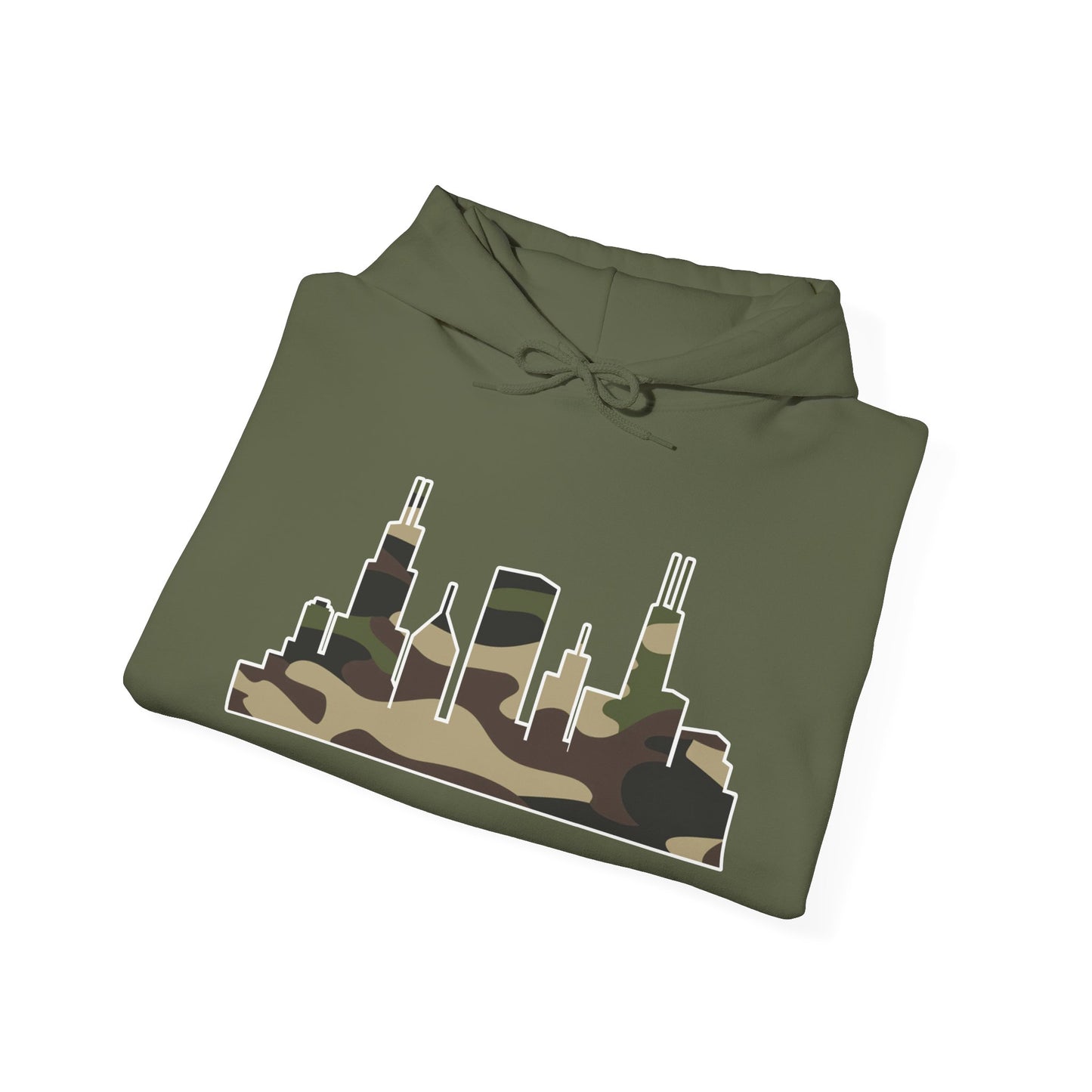 CHI KIDS CAMO SKYLINE TEE