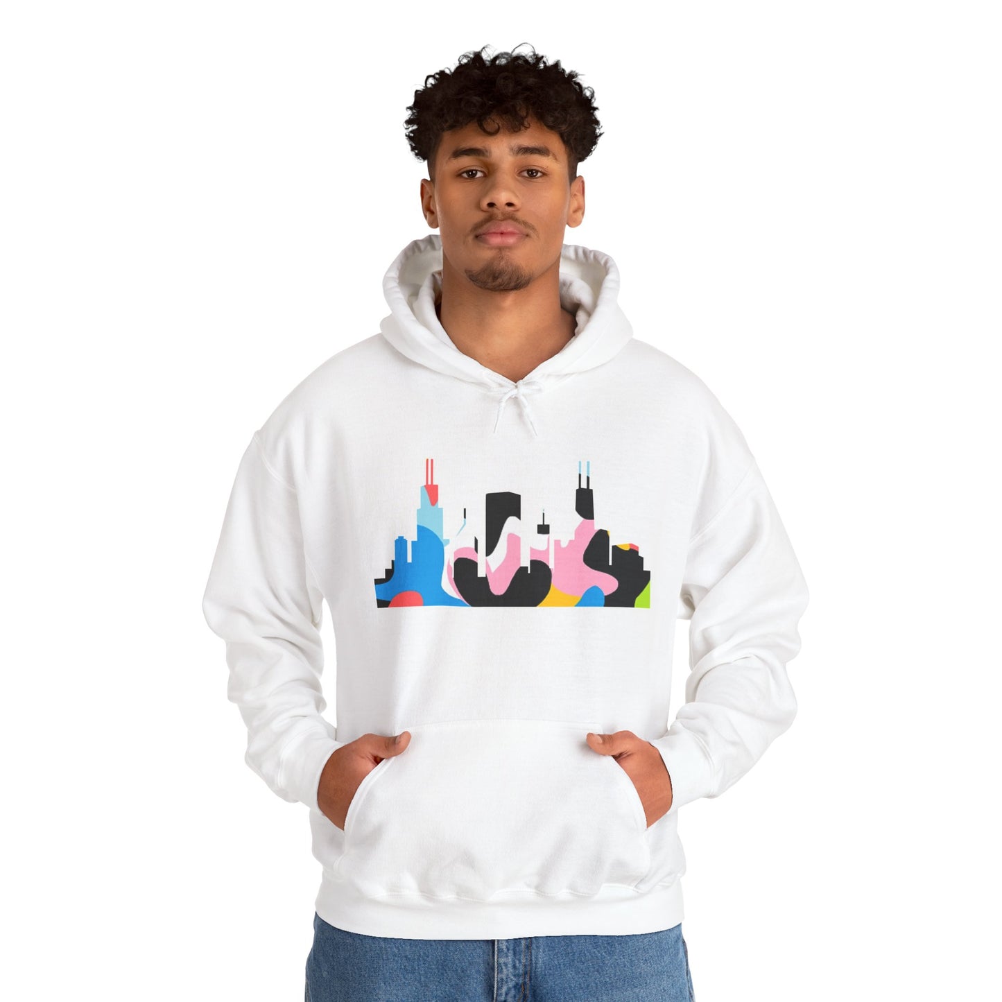 CHI KIDS ACRYLIC SKYLINE HOODIE