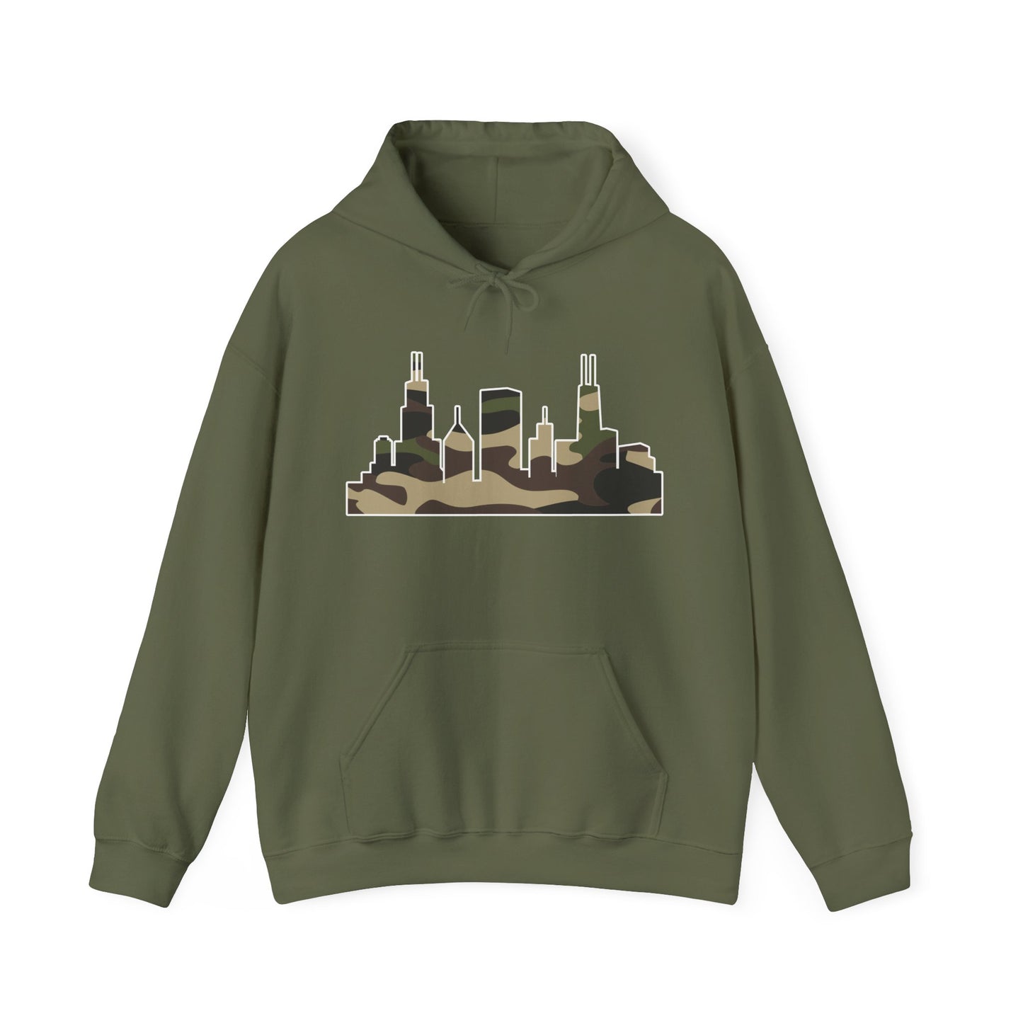 CHI KIDS CAMO SKYLINE TEE