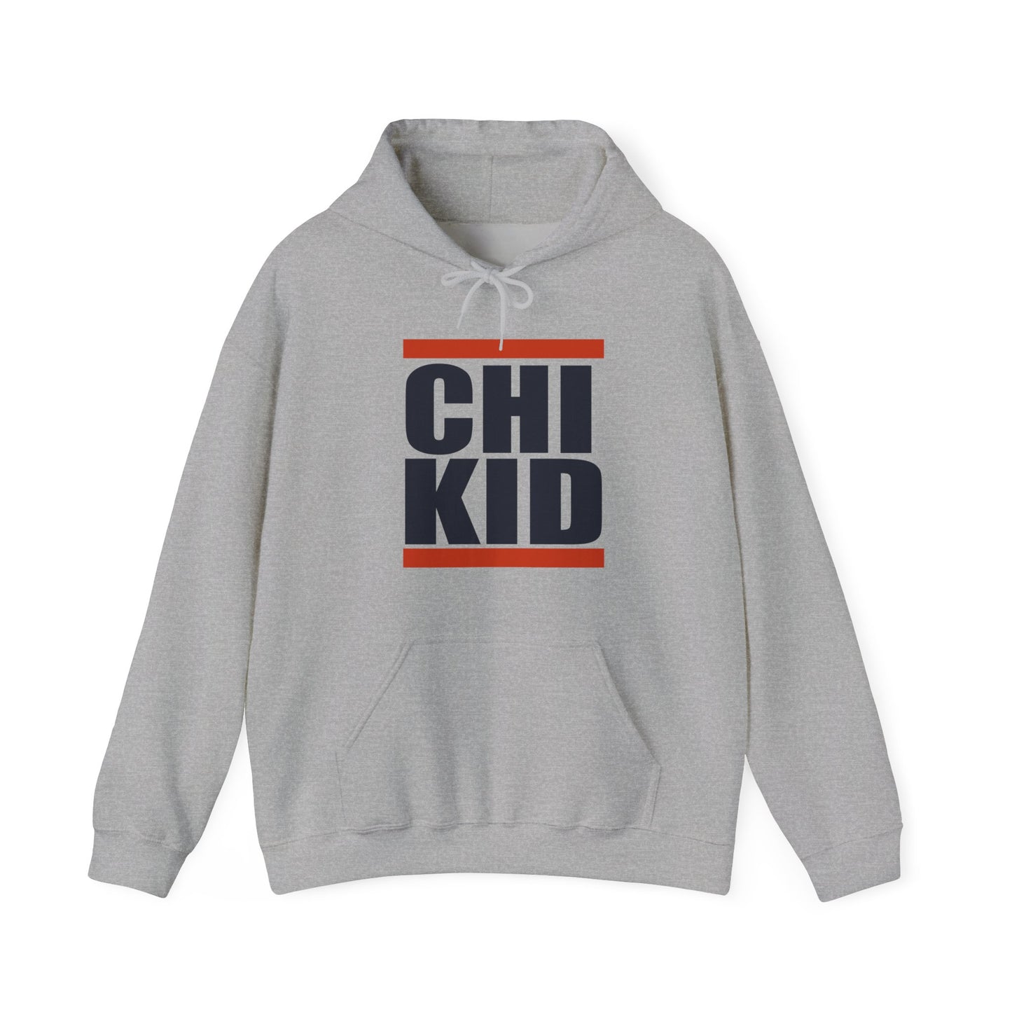 Chi Kid Hoodie — Retro Block Letter Chicago Pride Pullover