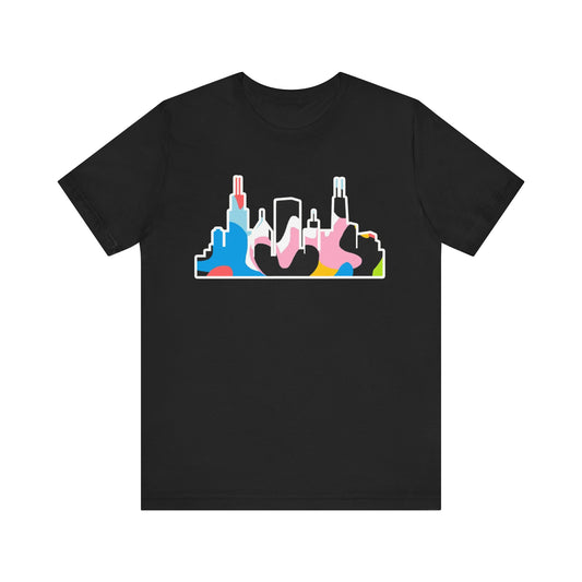 CHI KIDS ACRYLIC SKYLINE TEE