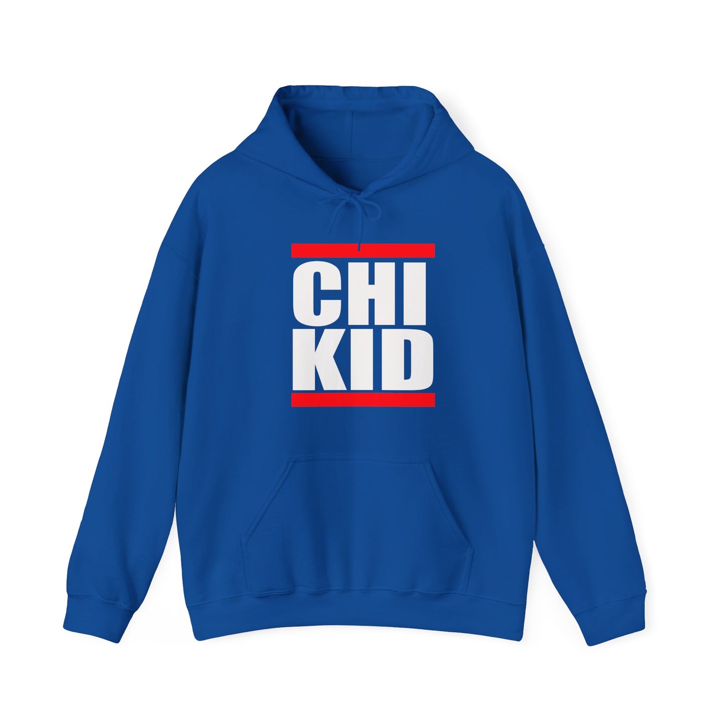 Chi Kid Hoodie — Bold Streetwear Pullover with Red Accent