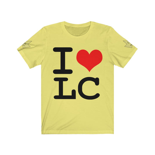LCs FINEST- I LOVE LC- GOLD TEE